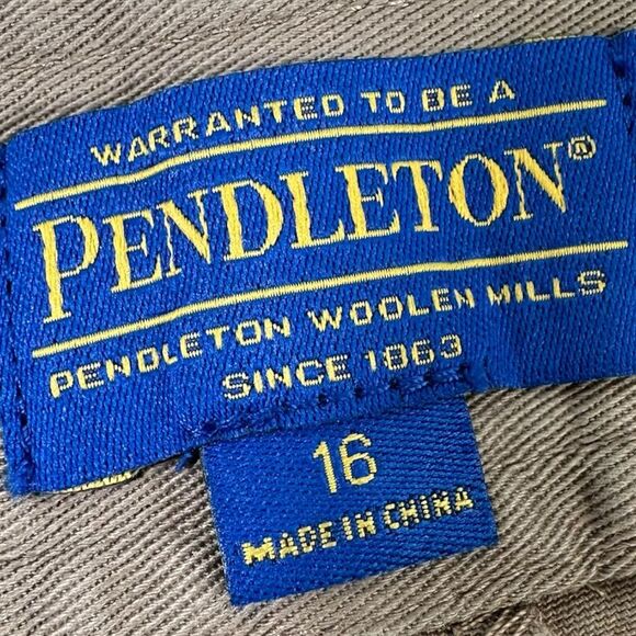 NWT Pendleton Classic Straight Leg Womens Pants Size 16 Tan Light Khaki - Picture 5 of 11